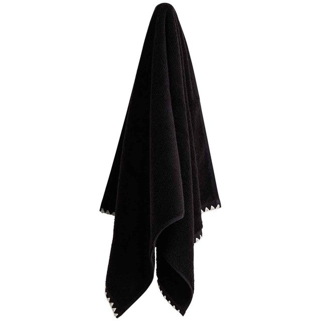 M&S Egyptian cotton bath towel black 500GSM - British product