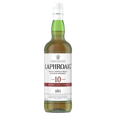 M&S Laphroaig 10 år gammel Sherry Oak Single Malt Whisky 70cl- Kjøp online hos McGrocer