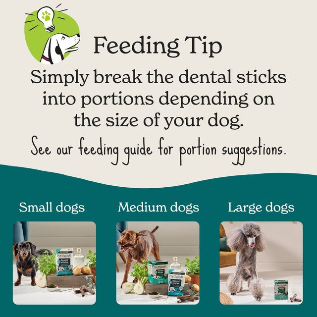 Forthglade Natural Grain-Free Plant-Based Dental Sticks 20 per pack - British product