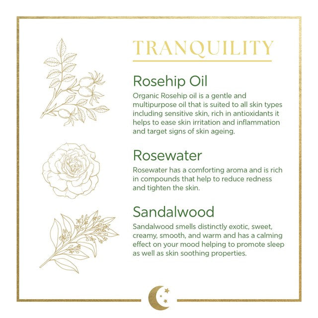 Dr Organic Evoke Tranquility night oil 30ml - British product