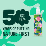 Faith In Nature Wild Rose hand wash 400ml - British product