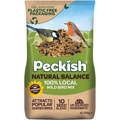 M&S Peckish Natural Balance Wild Bird Seed Mix 12.75kg- Buy online at McGrocer