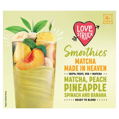 Love Smoothie Love Struck Matcha Made In Heaven Smoothie Mix Gefrorene Smoothie Mischung 4 x 120g