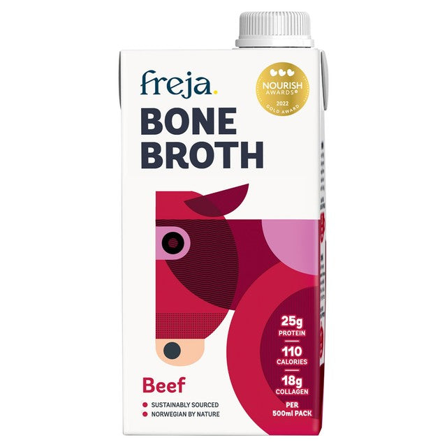 Freja Classic Beef Sipping Bone Broth 500ml - British product