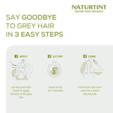 Naturtint Black Root Touch Up Hair Dye 10g, imported from the UK