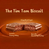 Tim Tam Original Chocolate Biscuit Bars 163g (British brand)