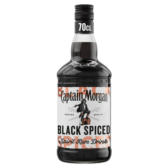 Captain Morgan Black Spiced spirit drink 70cl - British product
