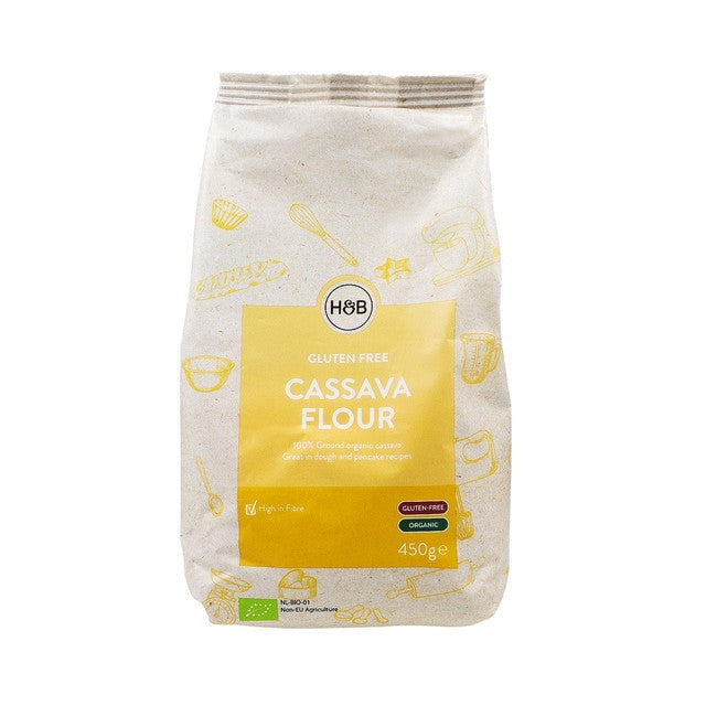 Holland & Barrett cassava flour 450g, UK version
