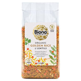 Biona Organic Golden Rice and Lentils ready-to-eat mix 250g - British product