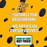 Cheetos cheese flavour corn puffs multipack - British product