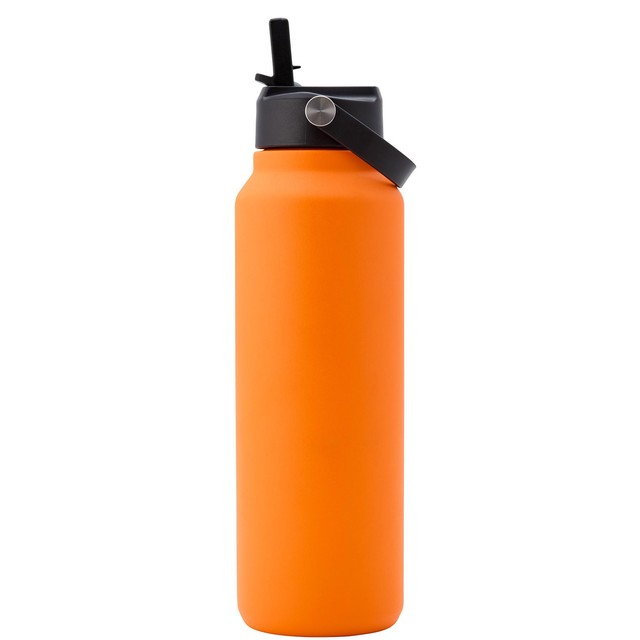 Smidge Flip Straw Bottle Citrus 1.2L, UK version
