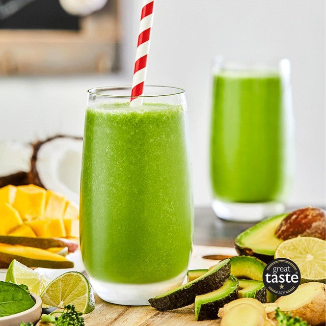 Love Smoothie avocado, mango spinach and coconut smoothie mix 4 x 120g, UK version