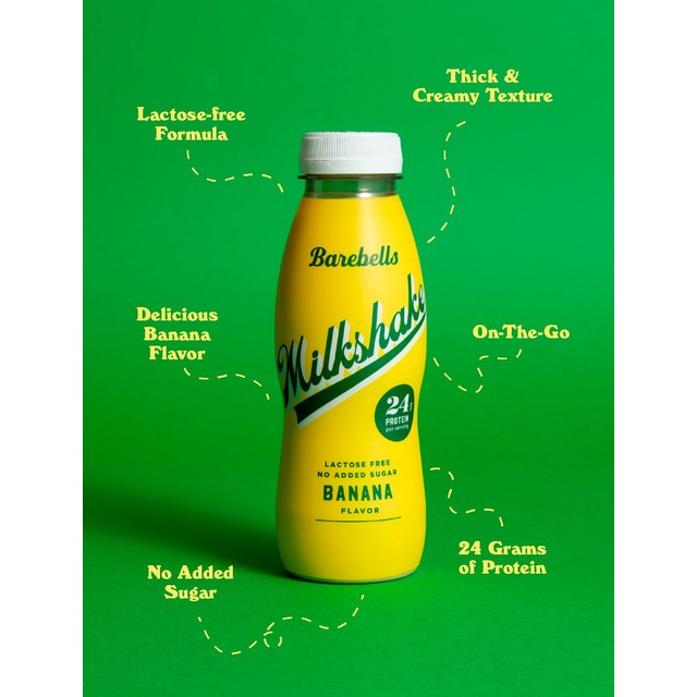 Barebells protein milkshake banana 330ml - British product
