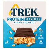 Trek Cocoa Coconut Protein Flapjacks 3 x 50g multipack (British brand)
