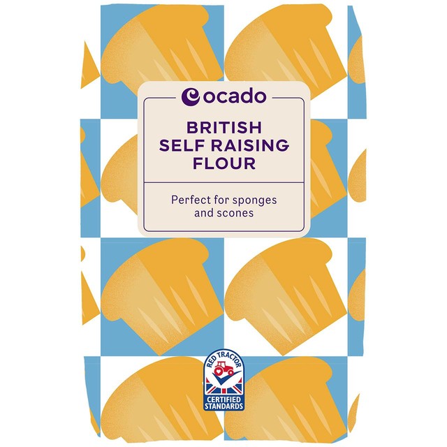 Ocado Self Raising Flour 1.5kg, imported from the UK