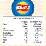 Walkers Crinkles Cheddar Cheese & Onion crisps 5x23g (British brand)