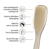 Tangle Teezer Ultimate Detangler Chrome Champagne Gold hairbrush (British brand)