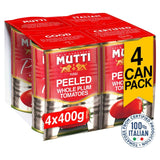 Mutti Peeled Whole Plum Tomatoes 4 x 400g