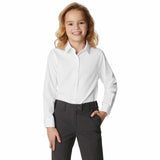 M&S girls white easy iron blouse 5-6 years imported from the UK