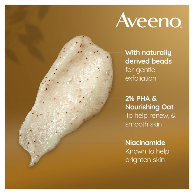 Aveeno Skin Renewal Gentle Body Scrub 200ml - British product