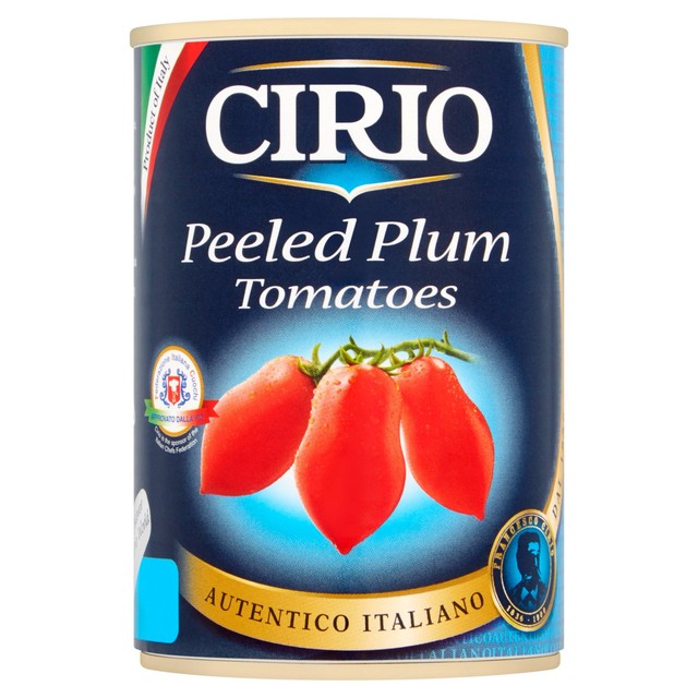 Cirio peeled plum tomatoes 400g - British product
