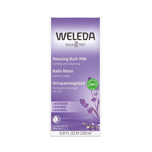 Weleda lavender bath milk 200ml (British brand)