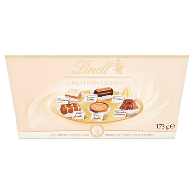 M&S Lindt Creation Dessert Ballotin Assortment Chocolate Box 173g- Buy online at McGrocer