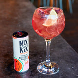 Nix & Kix Watermelon & Hibiscus drink 250ml, imported from the UK