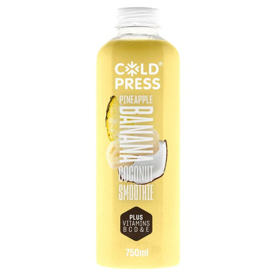 Coldpress Ananas Banane Kokos Smoothie Plus Vitamine Frucht Smoothie 750ml