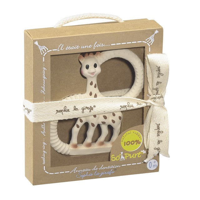 Sophie La Girafe So'Pure Teething Ring soft version (British brand)