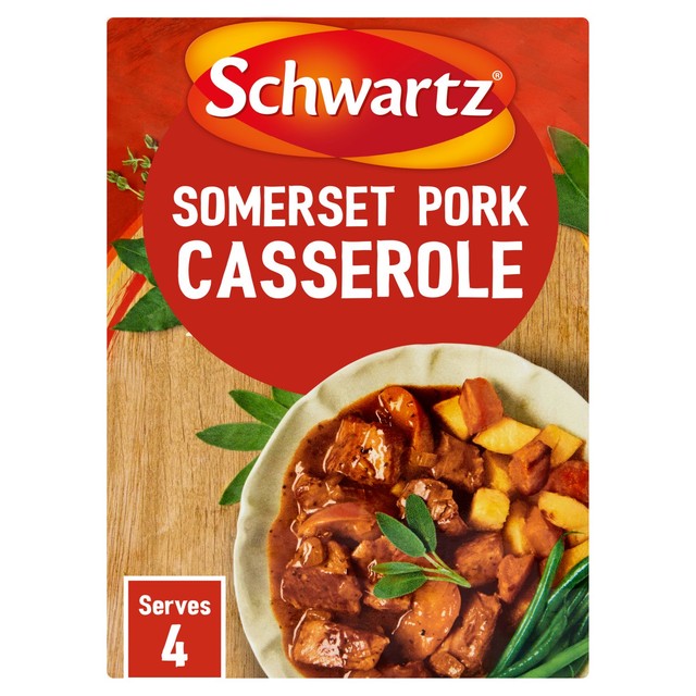Schwartz Somerset Pork Casserole recipe mix 36g (British brand)