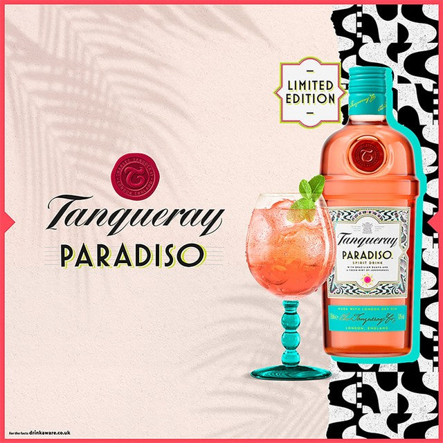 Tanqueray Paradiso Guava and Lemongrass Gin 70cl (British brand)