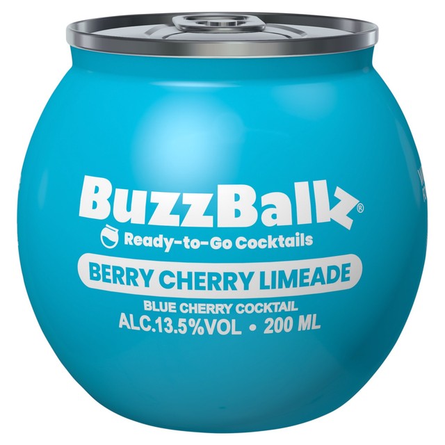 BuzzBallz Berry Cherry Limeade cocktail, UK version
