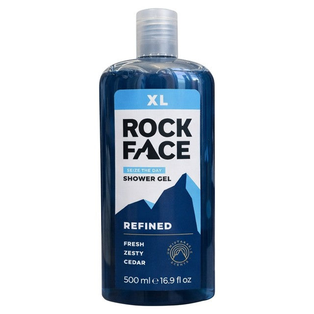 Rock Face Refined Shower Gel with zesty cedar scent (British brand)
