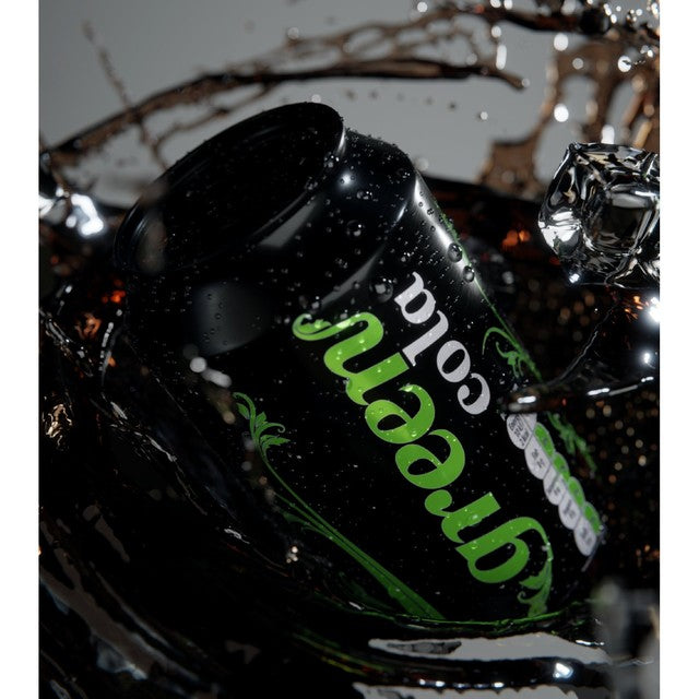 Green Cola Sugar Free Cola 4 x 330ml, UK version