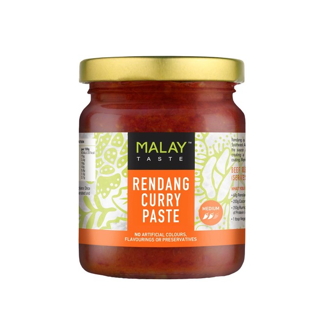 Malay Taste Rendang Paste 185g, imported from the UK