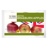 M&S Braeburn Apples 6 Pack, imported from the UK