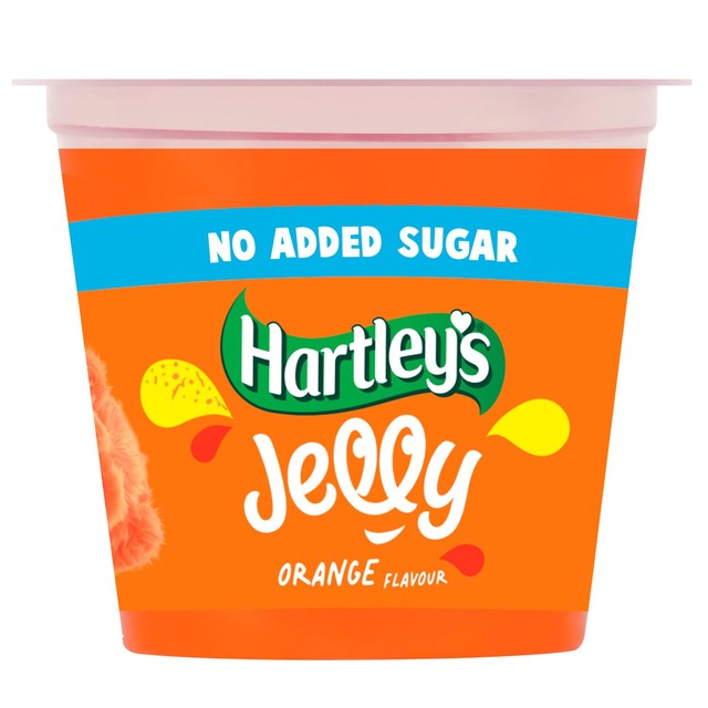 Hartley's orange jelly pot 115g, UK version