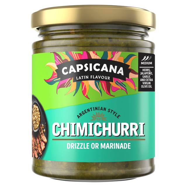 Capsicana Argentinian Chimichurri Marinade 175g - British product