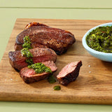 Ocado Bio 2 Rinderhüftsteaks 400g, importiert aus dem Vereinigten Königreich