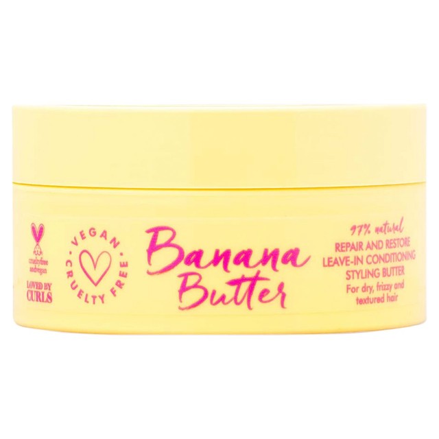Umberto Giannini banana butter leave-in conditioner 200ml (British brand)