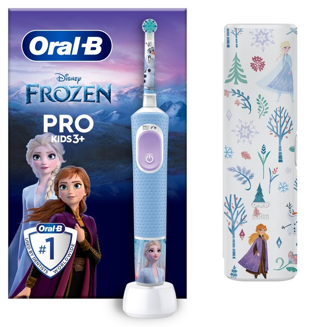 Oral-B Disney Frozen Electric Toothbrush Gift Set, imported from the UK