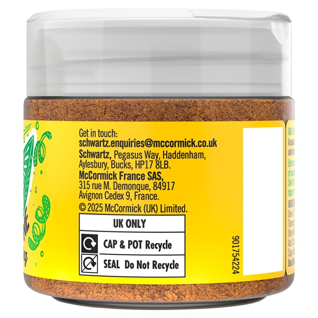 Schwartz zesty all purpose seasoning 100g (British brand)