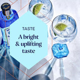Bombay Sapphire London dry gin miniatures with natural botanicals - British product
