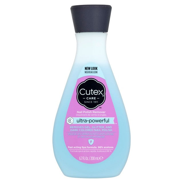Cutex nail polish remover gel & hard to remove polish 200ml - British product
