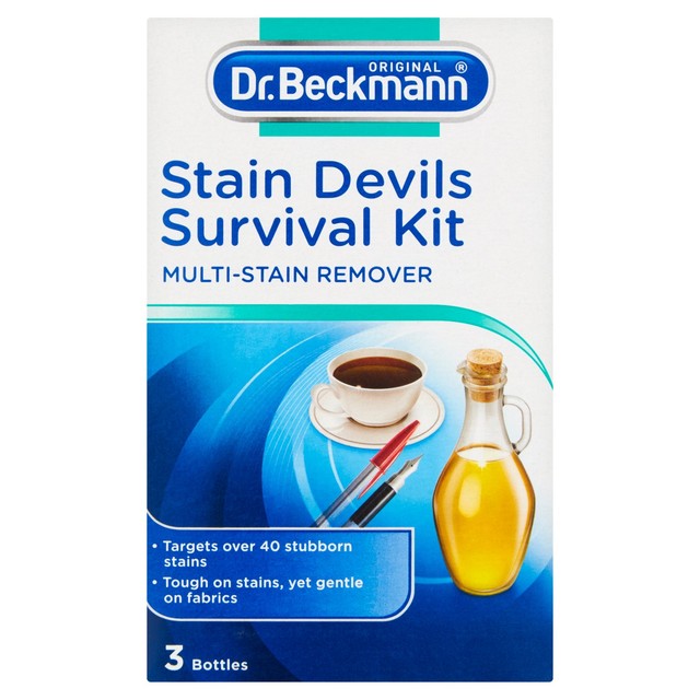 Dr Beckmann Stain Devils Survival Kit 3 x 50ml - British product