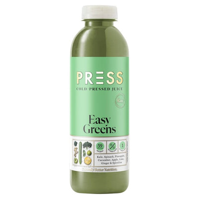 Press Easy Greens Kaltgepresster Obst- und Gemüsesaft 750ml