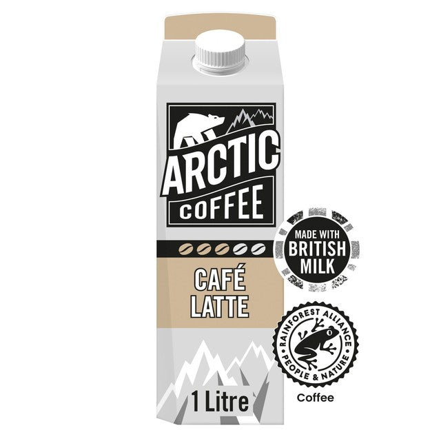 Arctic Coffee cafe latte milk drink 1L - British product
