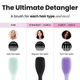 Tangle Teezer wet detangler hairbrush Liquorice Black (British brand)