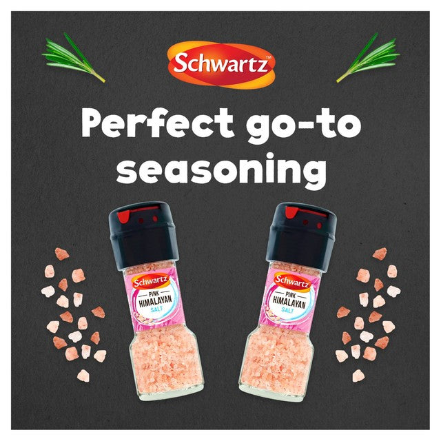 Schwartz pink Himalayan salt grinder 71g (British brand)